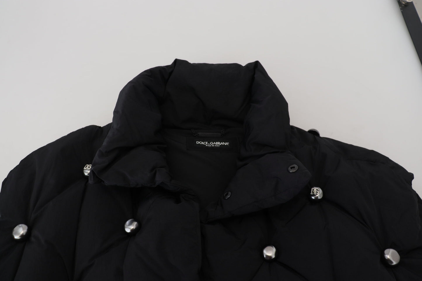 Dolce & Gabbana Elegante Schwarze ärmellose Weste Jacke