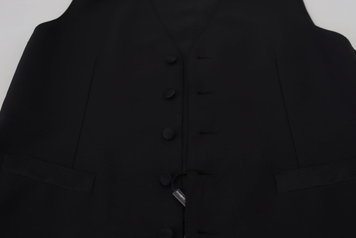 Dolce & Gabbana Elegante Schwarze Weste für formelle Anlässe