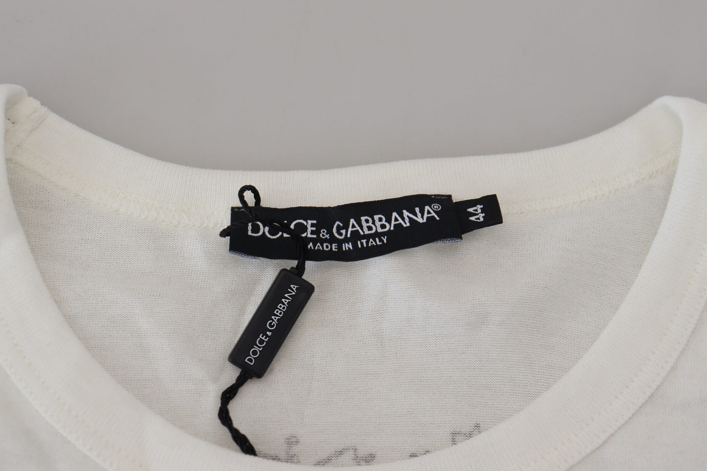 Dolce &amp; Gabbana Elegant kukkakruunu T-paita