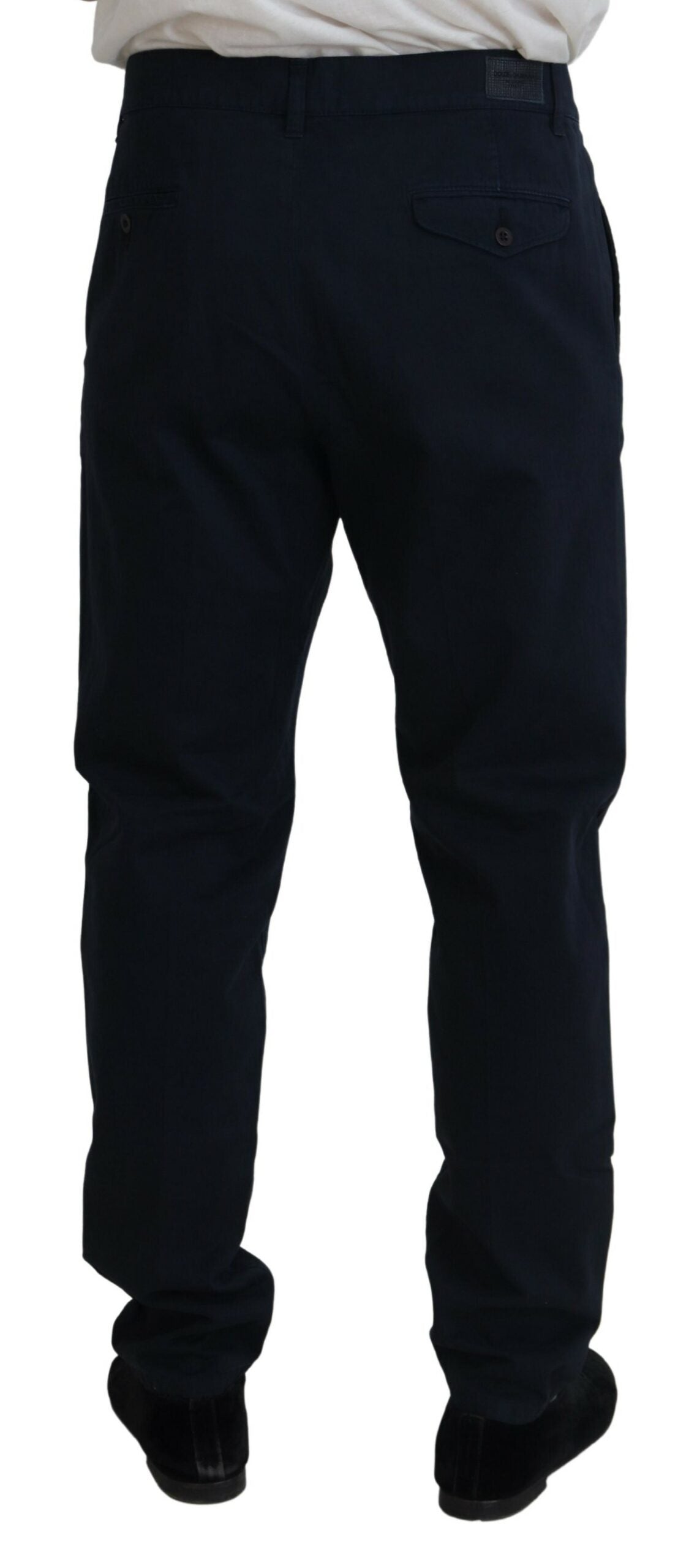 Dolce &amp; Gabbana Elegant Dress Chinos in Blue