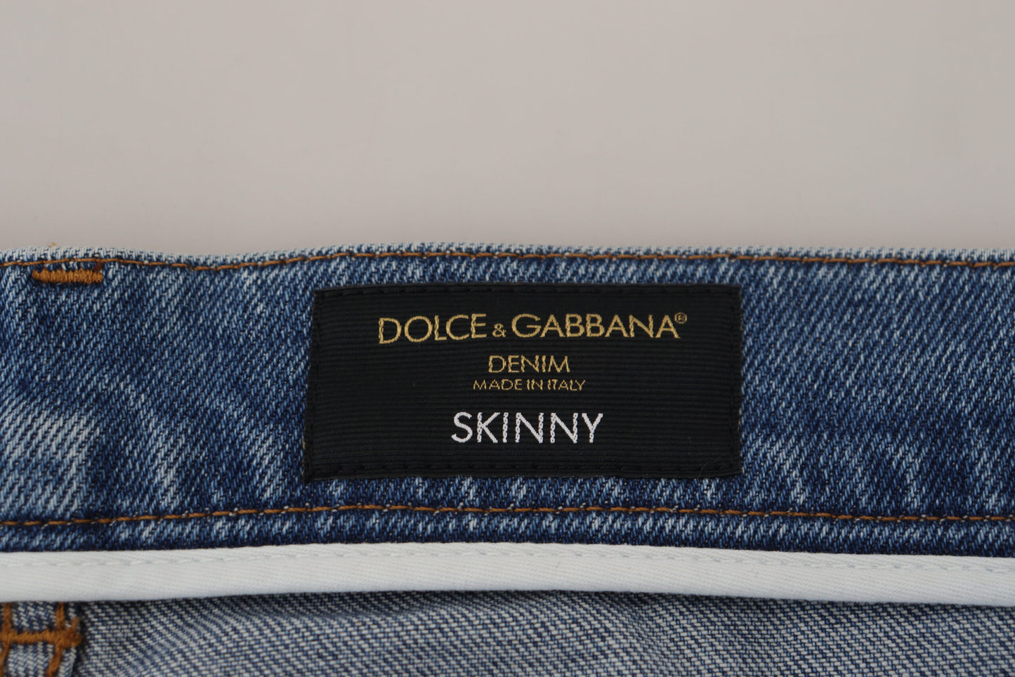 Dolce & Gabbana Exquisite italienische Skinny Denim Jeans