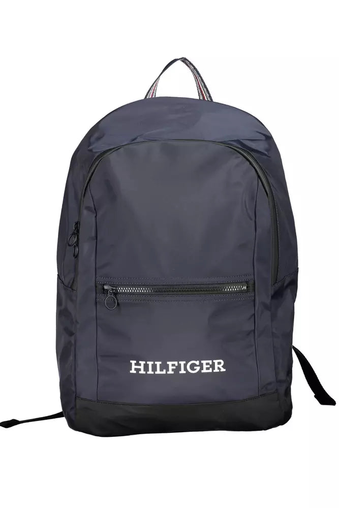 Tommy Hilfiger Blauer Polyester-Rucksack für Männer