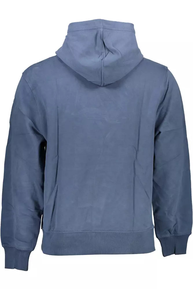 Calvin Klein Blauer Baumwollpullover für Männer