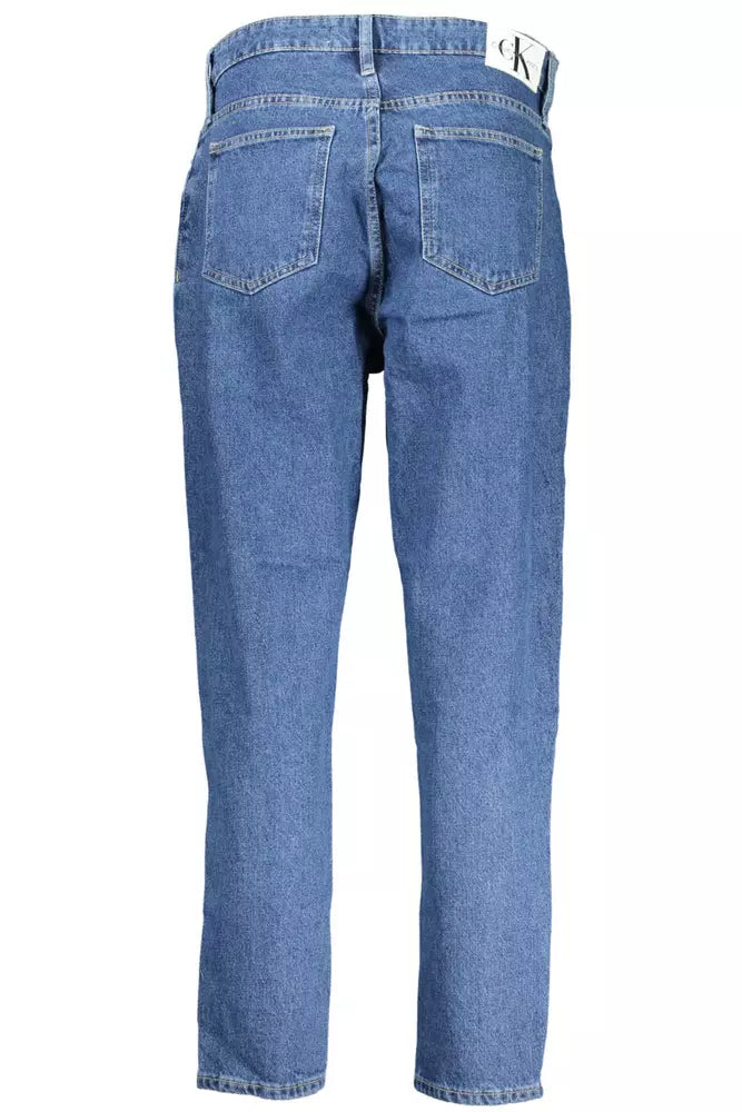 Calvin Klein Blaue Baumwolle Frauen Jeans