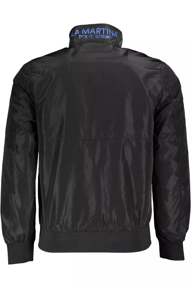 La Martina Schwarze Polyester Herren Jacke