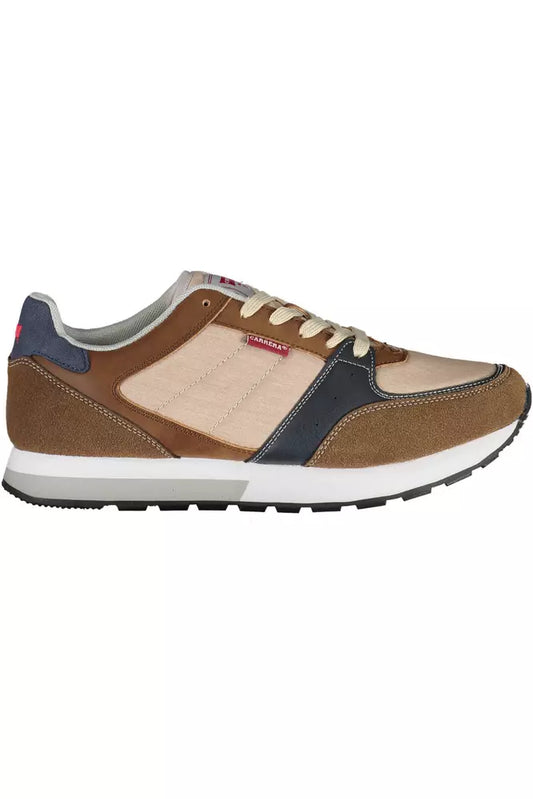 Carrera Braun ECO Leder Herren Sneaker