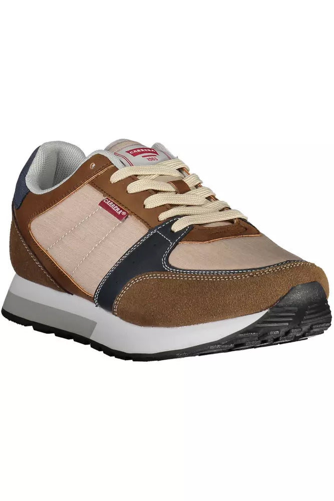 Carrera Braun ECO Leder Herren Sneaker