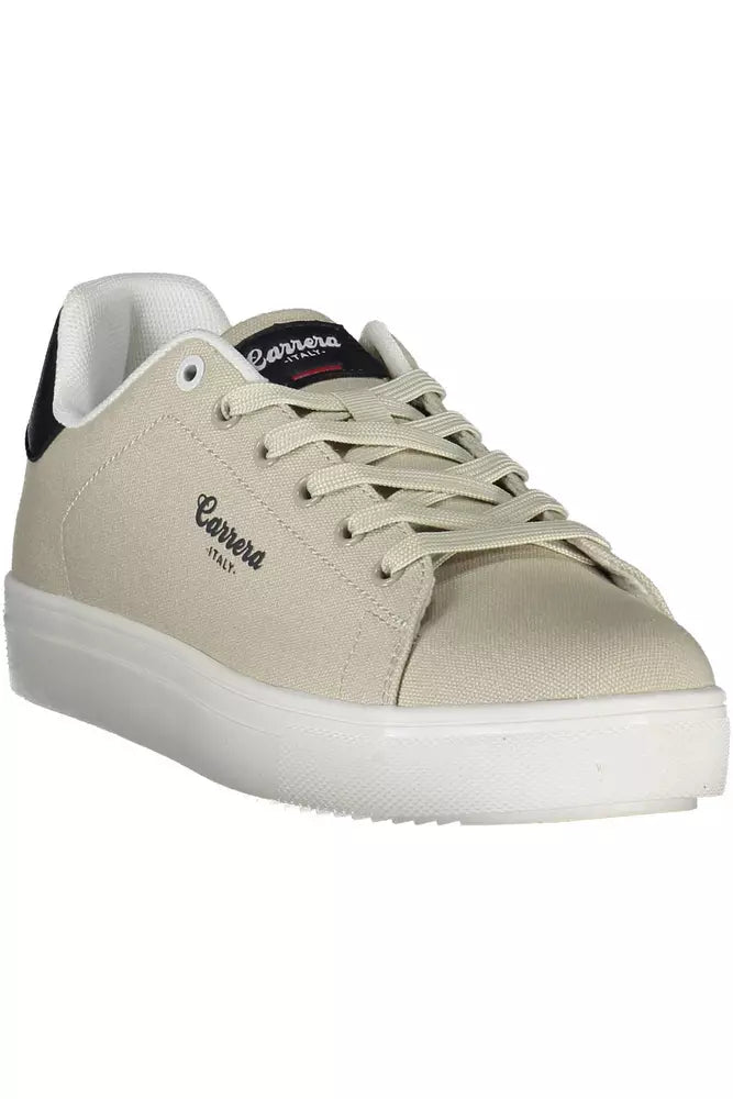 Carrera Beige Polyethylen Herren Sneaker