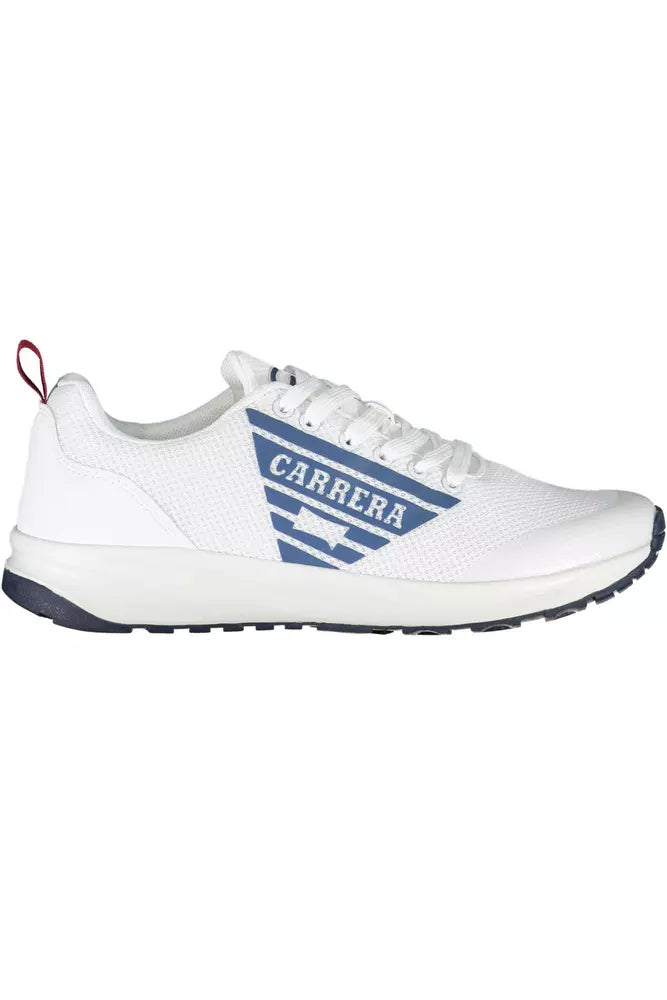 Carrera Weißes Polyethylen Herren Sneaker