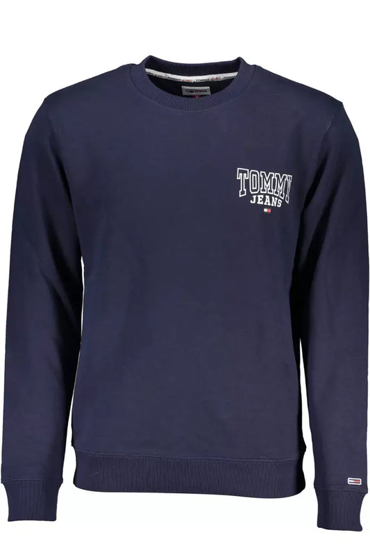 Tommy Hilfiger Blauer Baumwollpullover für Männer