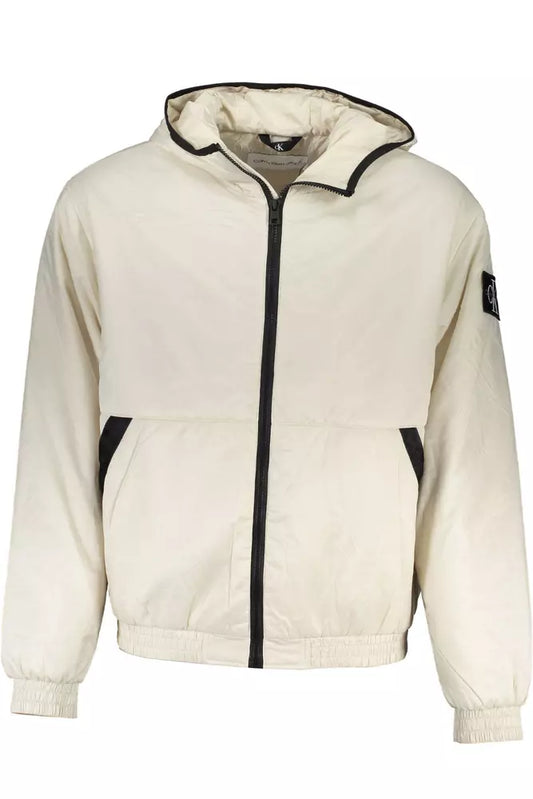 Calvin Klein Beige Polyester Männer Jacke