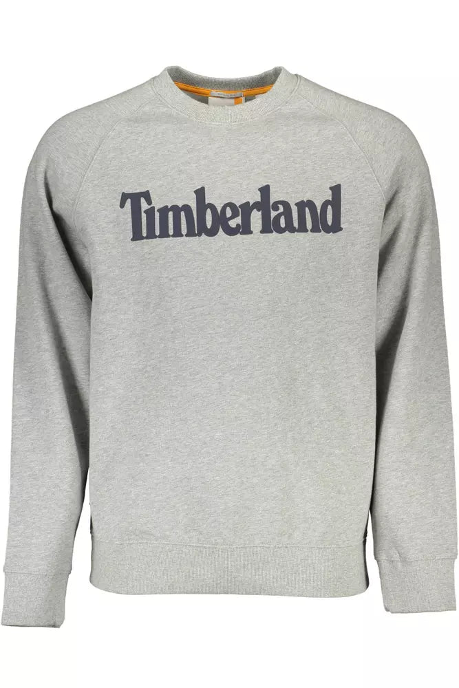 Timberland Grauer Baumwollpullover für Männer