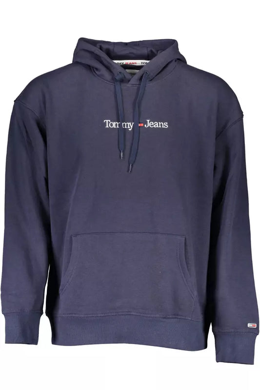 Tommy Hilfiger Blauer Baumwollpullover für Männer