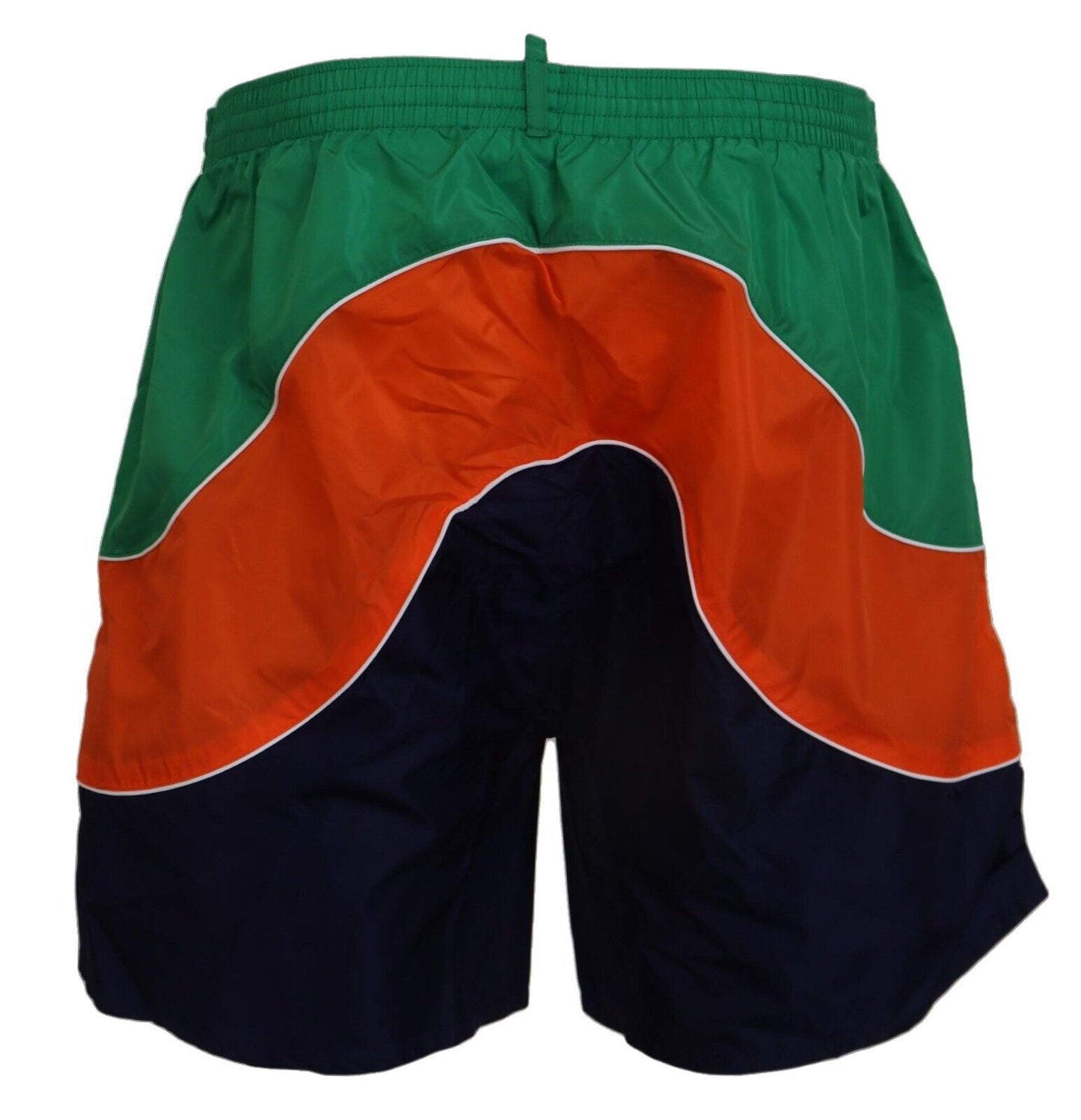 Dsquared² Multicolor Bedruckte Badeshorts Boxer