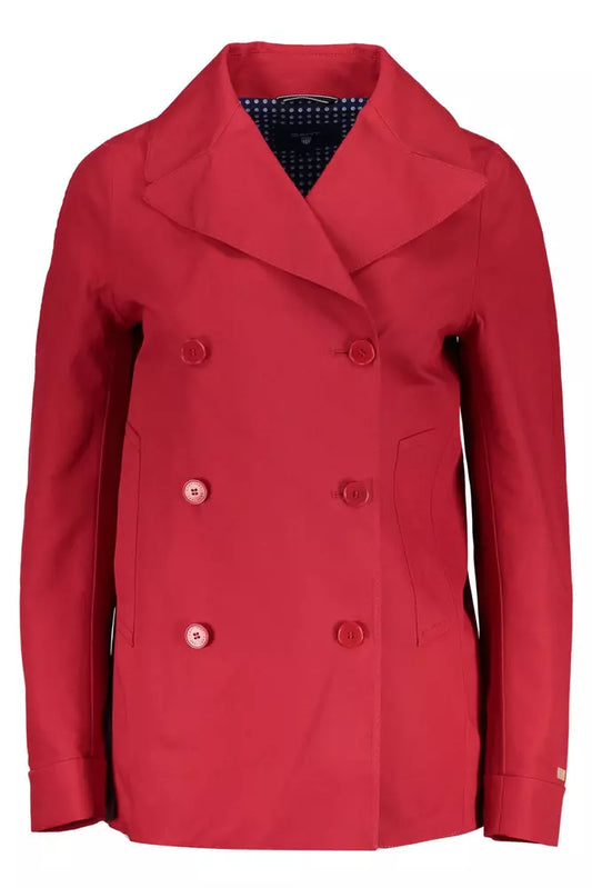 Gant Rote Baumwolle Frauen Jacke