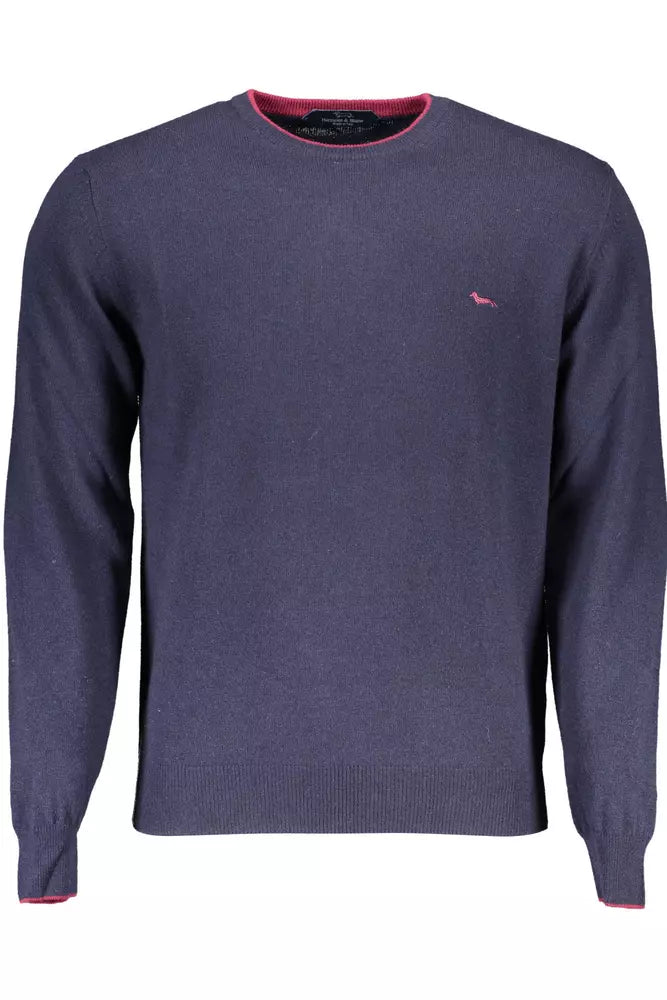 Harmont & Blaine Blauer Pullover aus Wolle für Männer