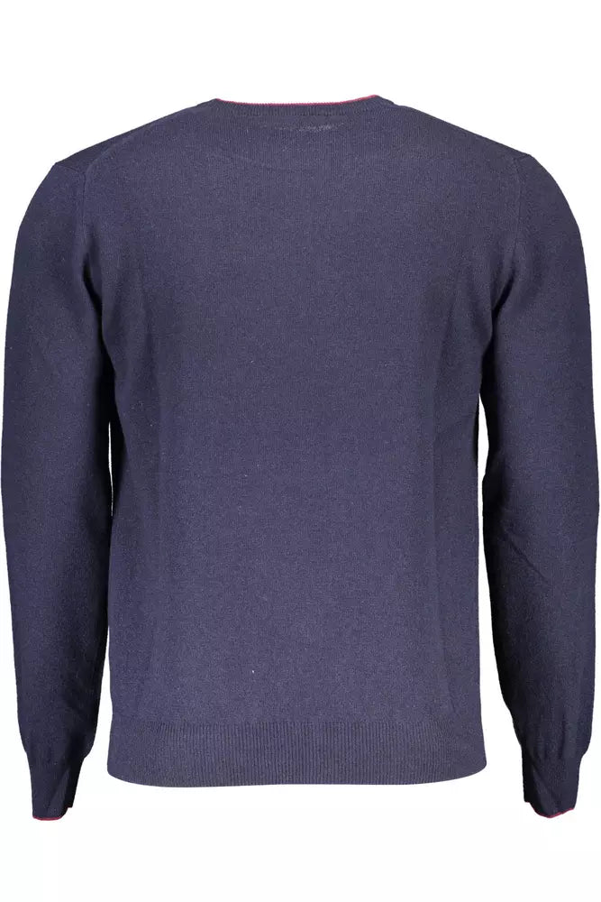 Harmont & Blaine Blauer Pullover aus Wolle für Männer