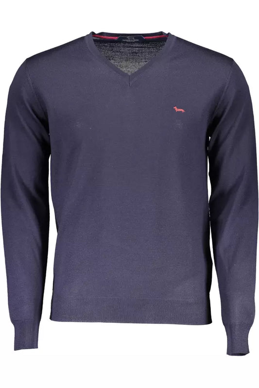 Harmont & Blaine Blauer Pullover aus Wolle für Männer