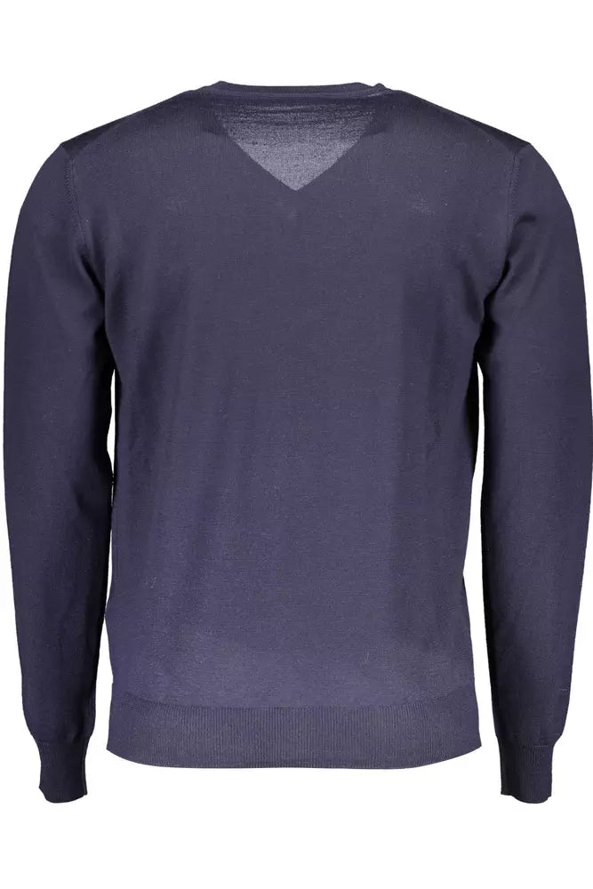 Harmont & Blaine Blauer Pullover aus Wolle für Männer