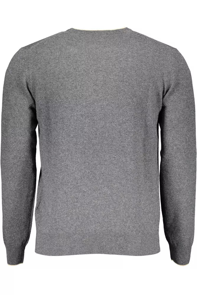 Harmont & Blaine Grauer Pullover aus Wolle für Männer