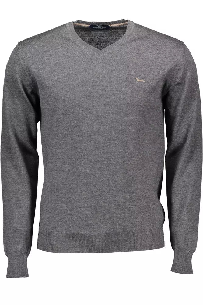 Harmont & Blaine Grauer Pullover aus Wolle für Männer