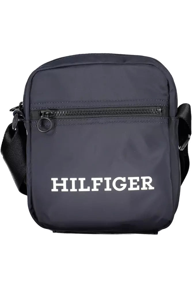 Tommy Hilfiger Blaue Polyester Männer Umhängetasche