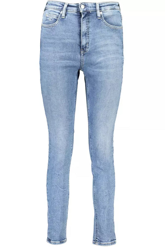 Calvin Klein Hellblaue Baumwolle Damen Jeans