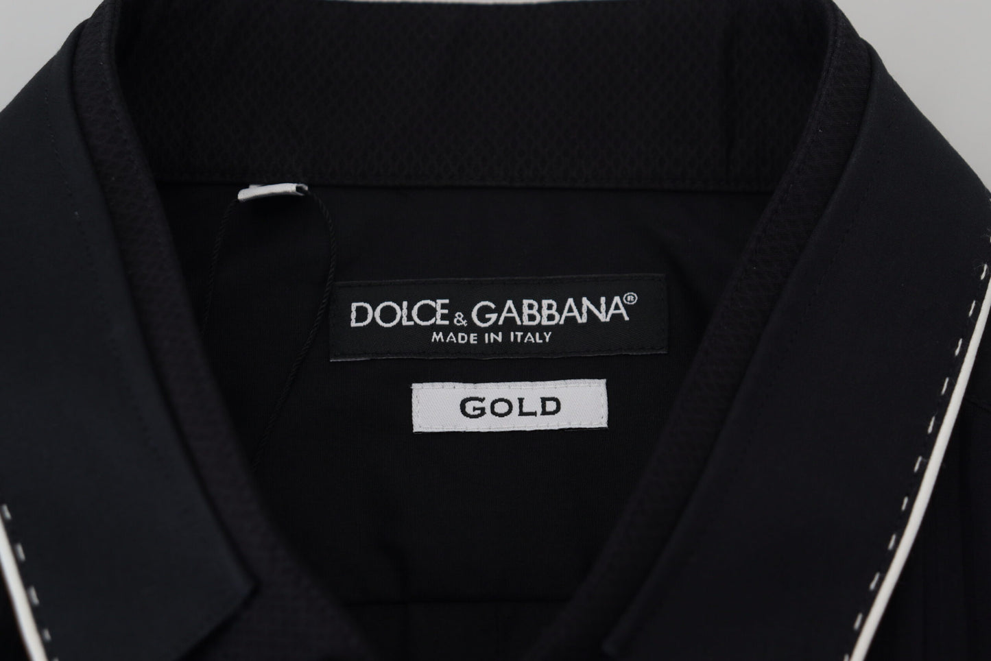 Dolce & Gabbana Elegantes Slim Fit Smokinghemd