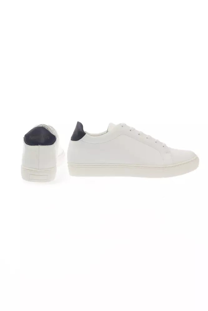 Pantofola D'Oro Elegant plain leather sneakers