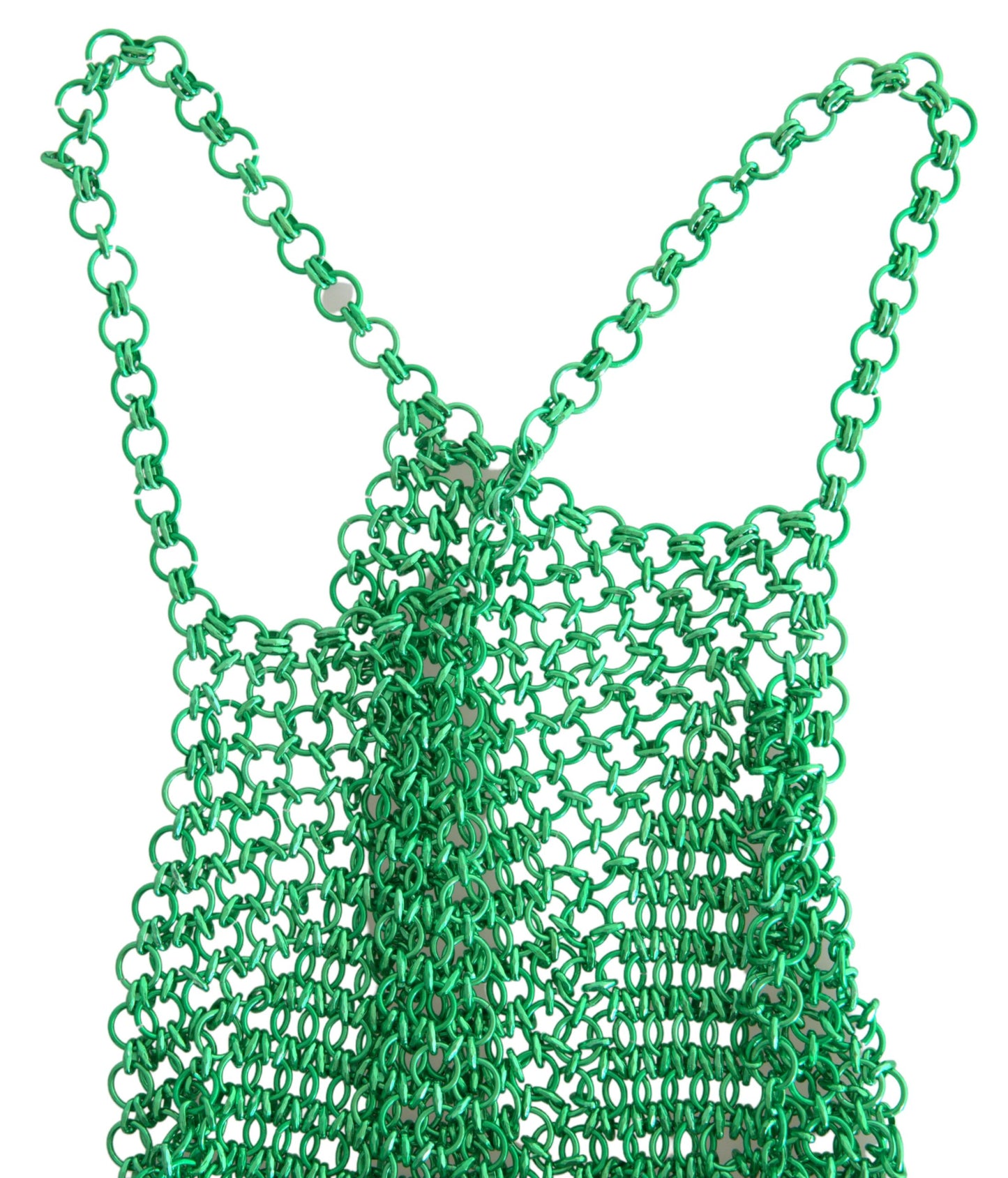 Dolce &amp; Gabbana Emerald Green Halter Tank Top