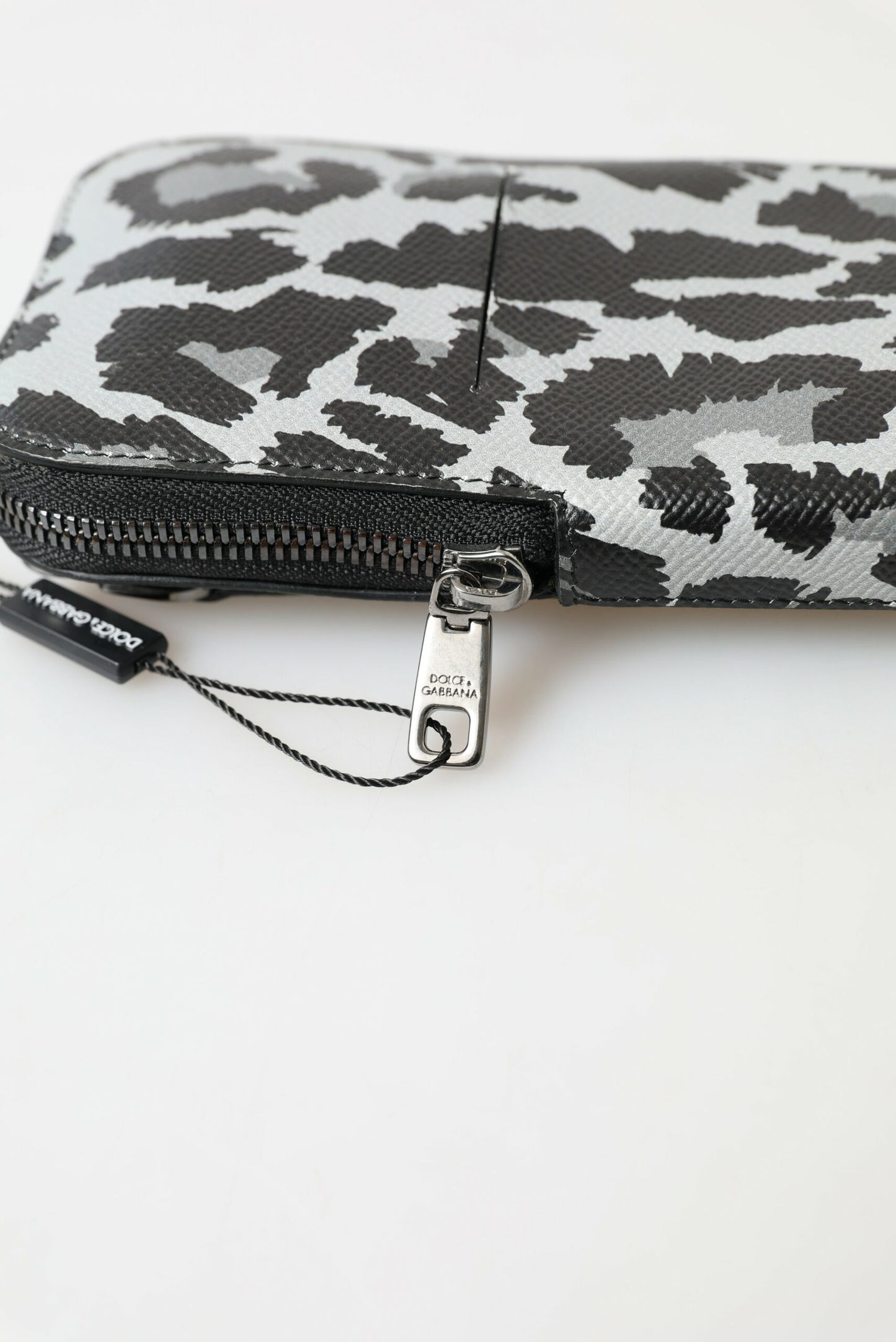 Dolce &amp; Gabbana tyylikäs nahkainen Crossbody matkapuhelinlaukku