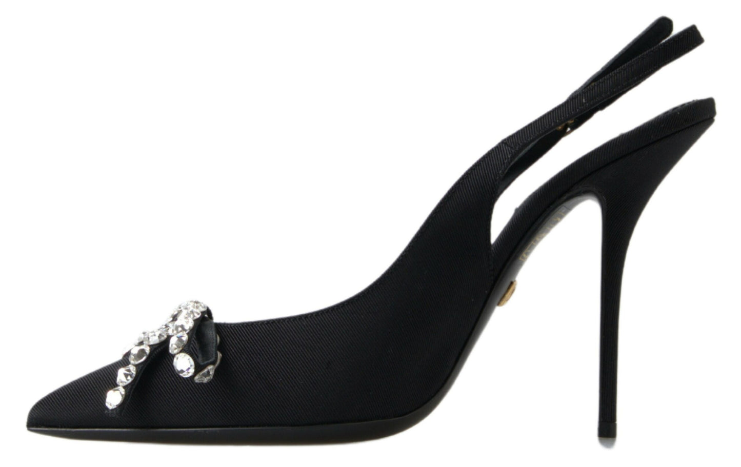 Dolce &amp; Gabbana koristellut mustat Slingback-korkokengät