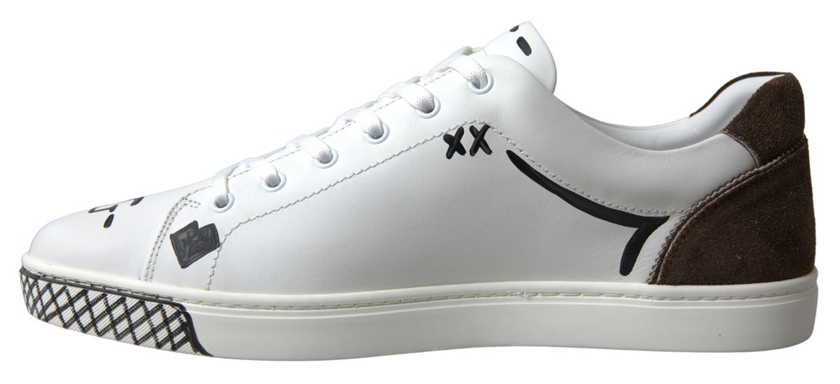 Dolce &amp; Gabbana Simple white leather sneakers