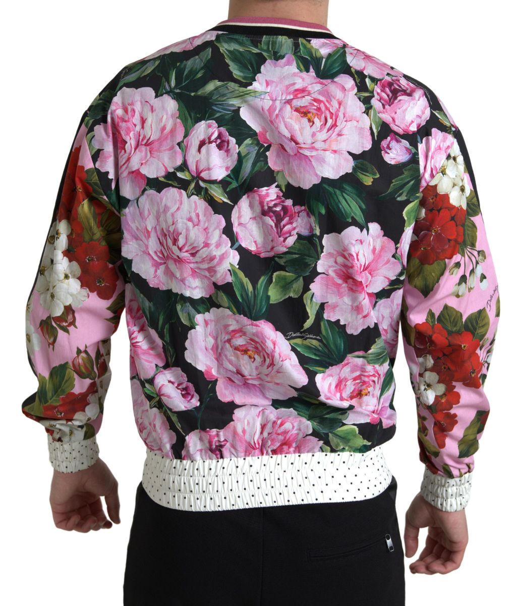 Dolce &amp; Gabbana Floral Extravagance Crew Neck -neulepusero