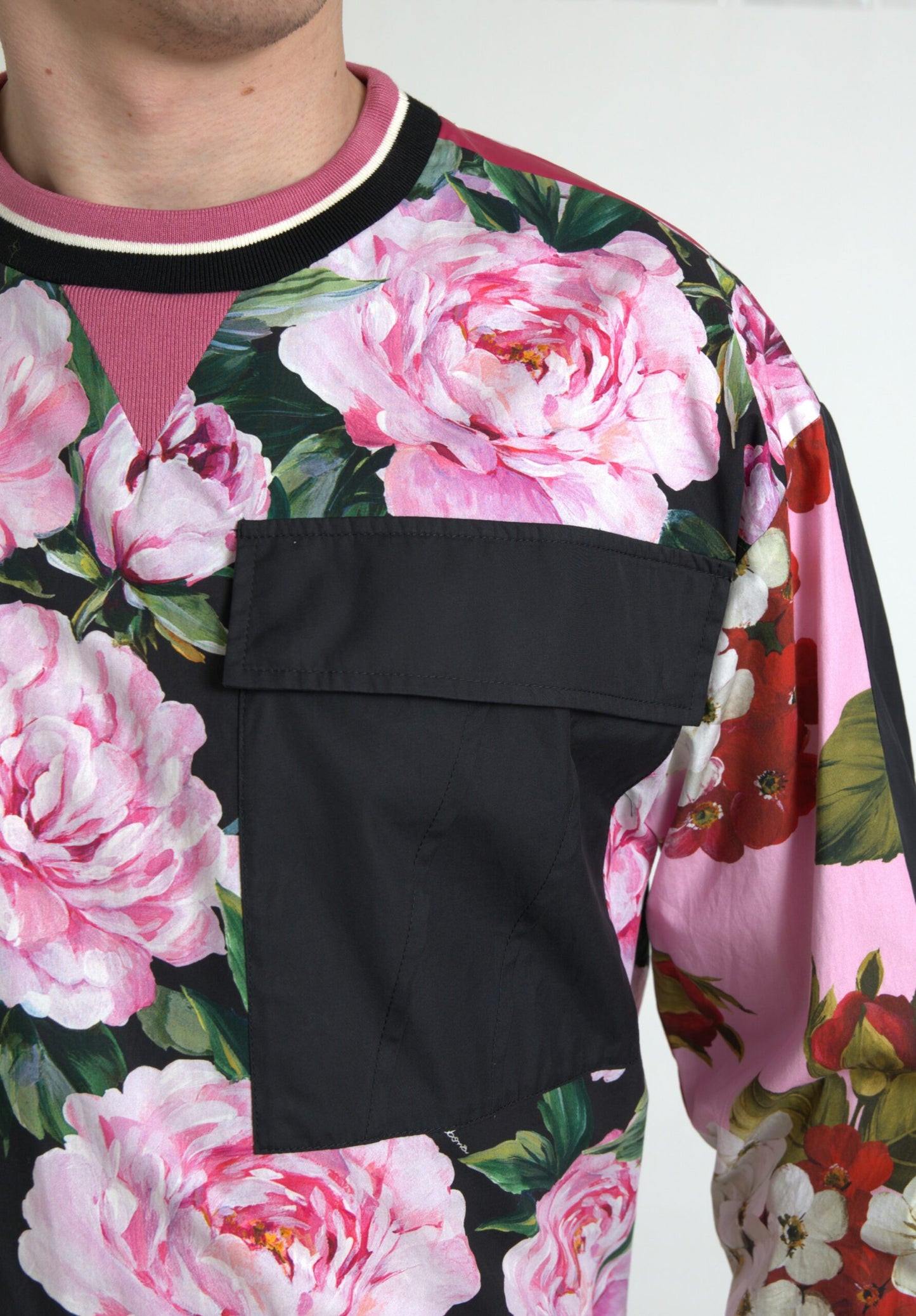 Dolce &amp; Gabbana Floral Extravagance Crew Neck -neulepusero