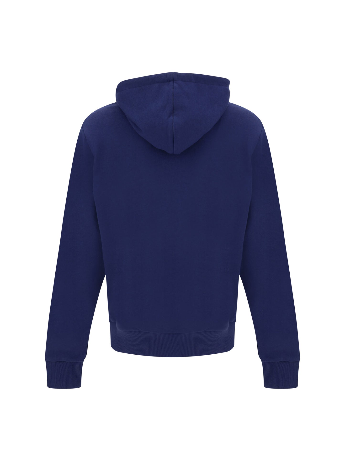 Balmain Eleganter Kapuzenpullover mit Monogramm in Marineblau