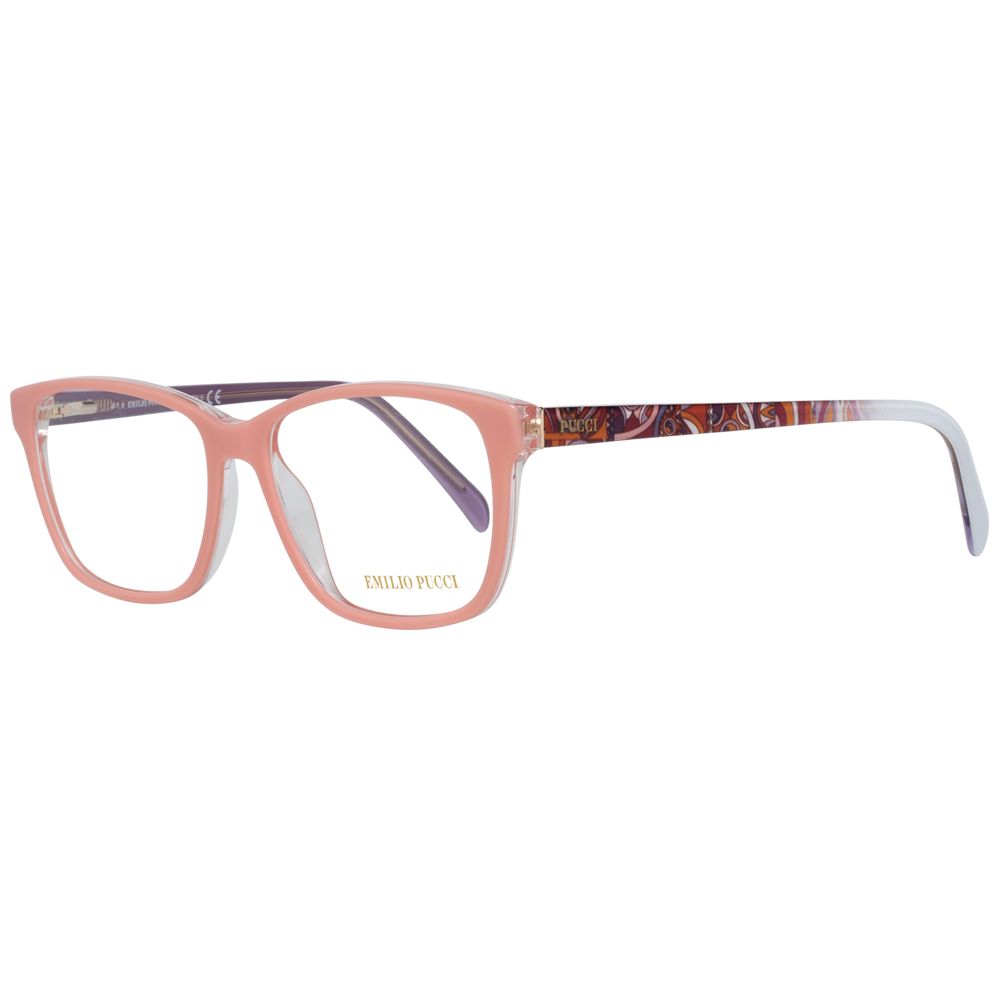 Emilio Pucci Pink Designer Glasses Elegance