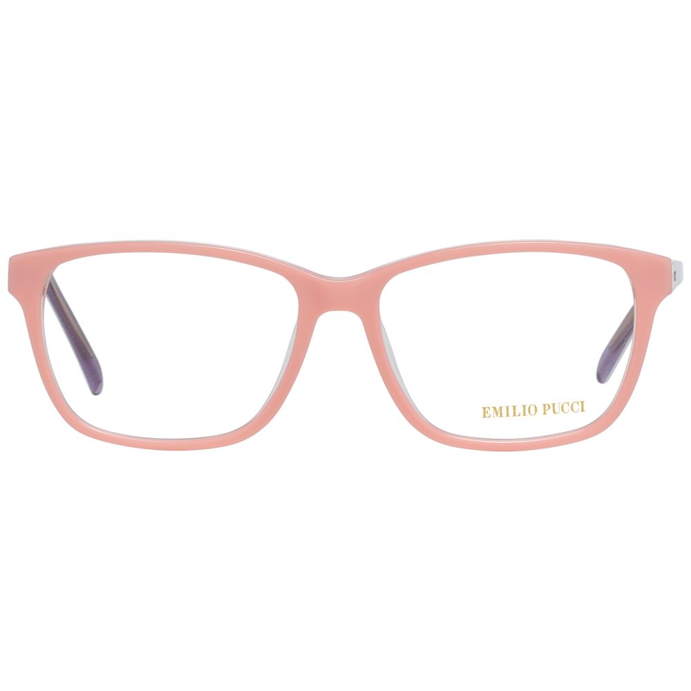 Emilio Pucci Pink Designer Glasses Elegance