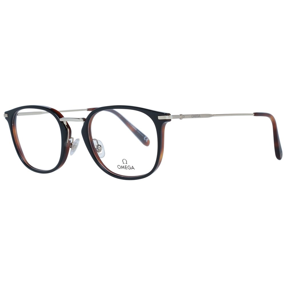 Omega Black Metal & Plastic Glasses (Frames)