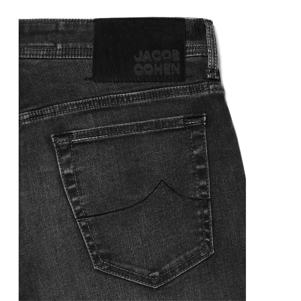 Jacob Cohen Slim Fit Black Stretch Jeans