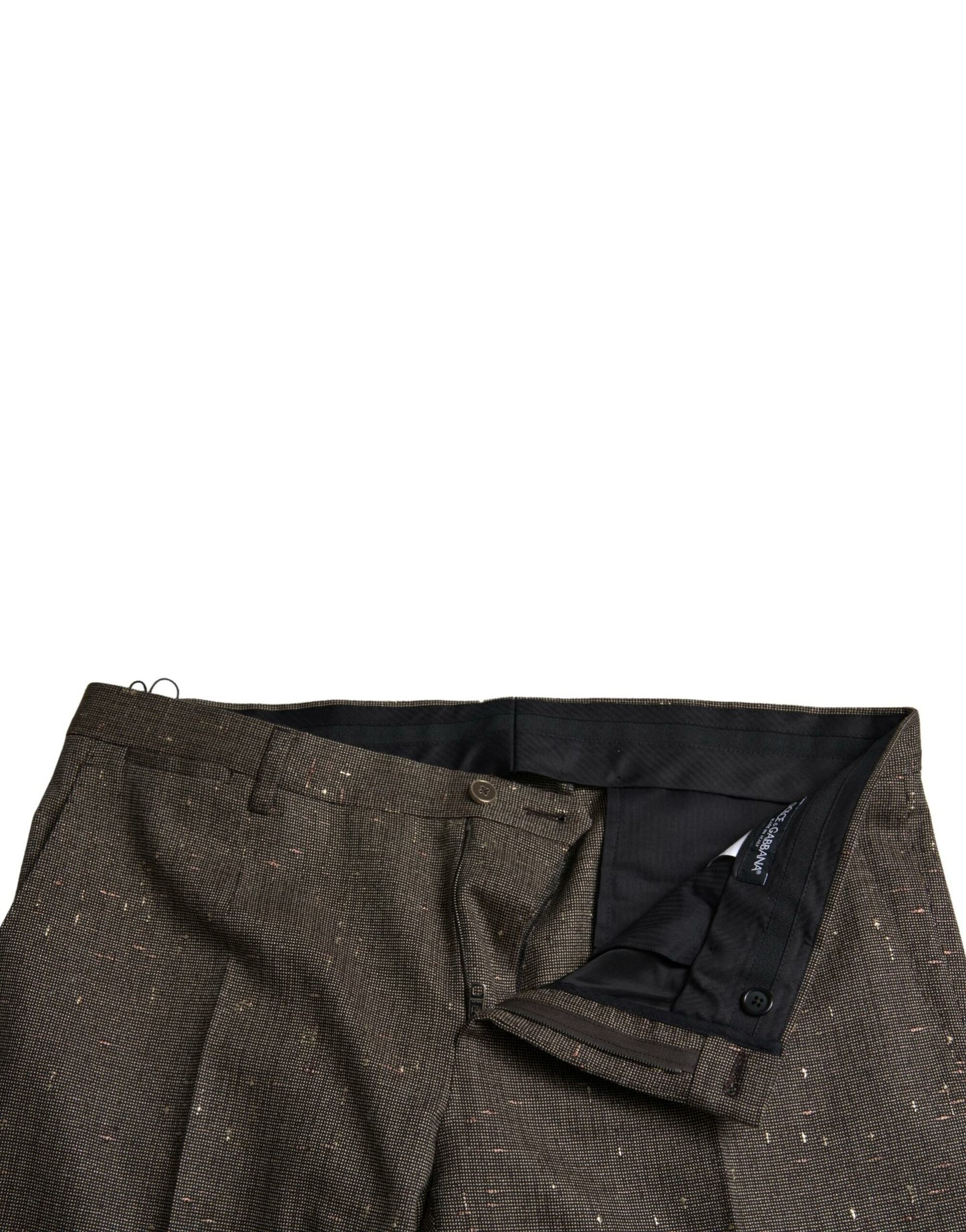 Dolce &amp; Gabbana Elegant skinny chino trousers made of wool