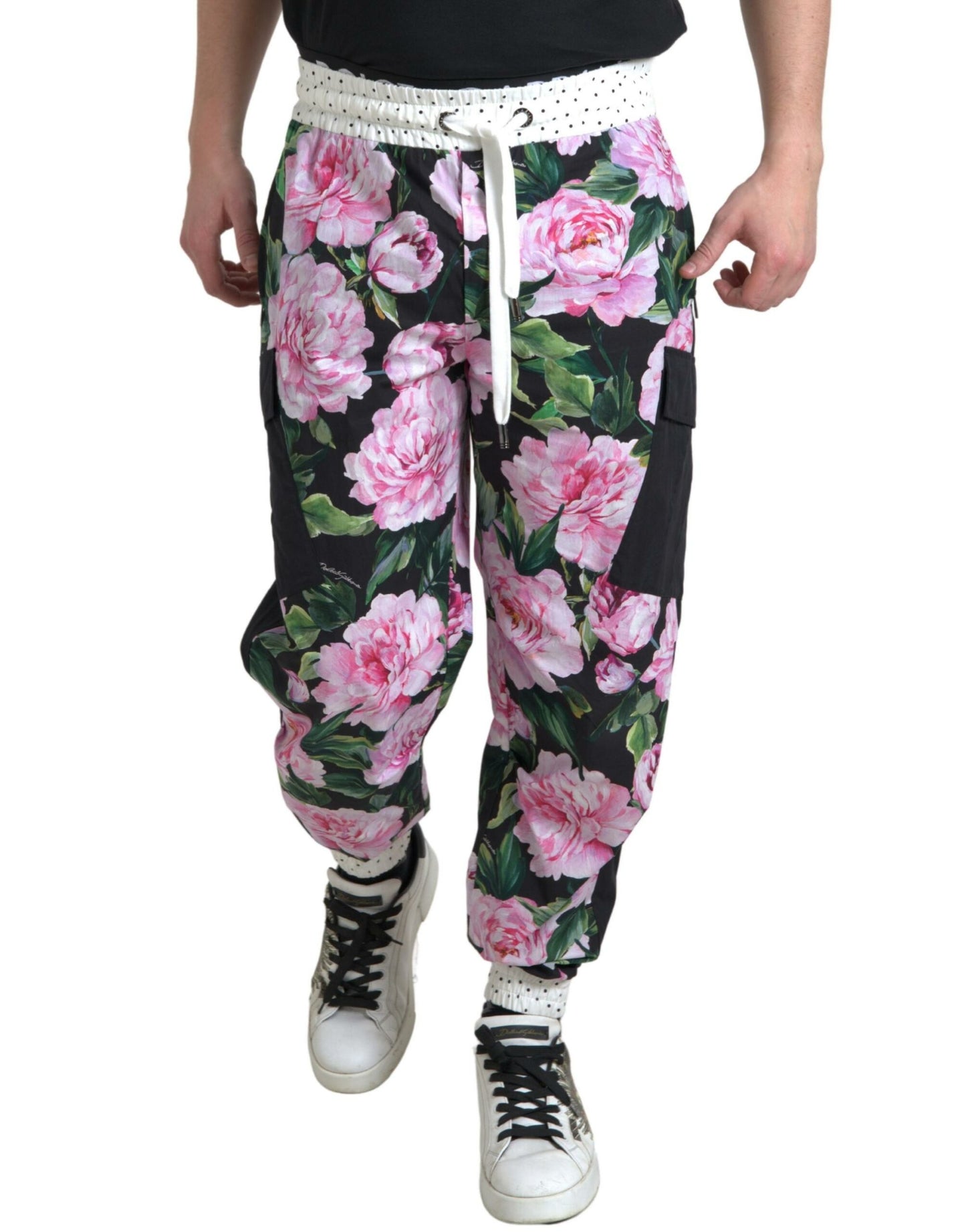 Dolce &amp; Gabbana Elegant multicolor cotton sweatpants