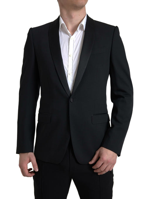 Dolce & Gabbana Schicker Slim Fit Blazer aus Schurwolle