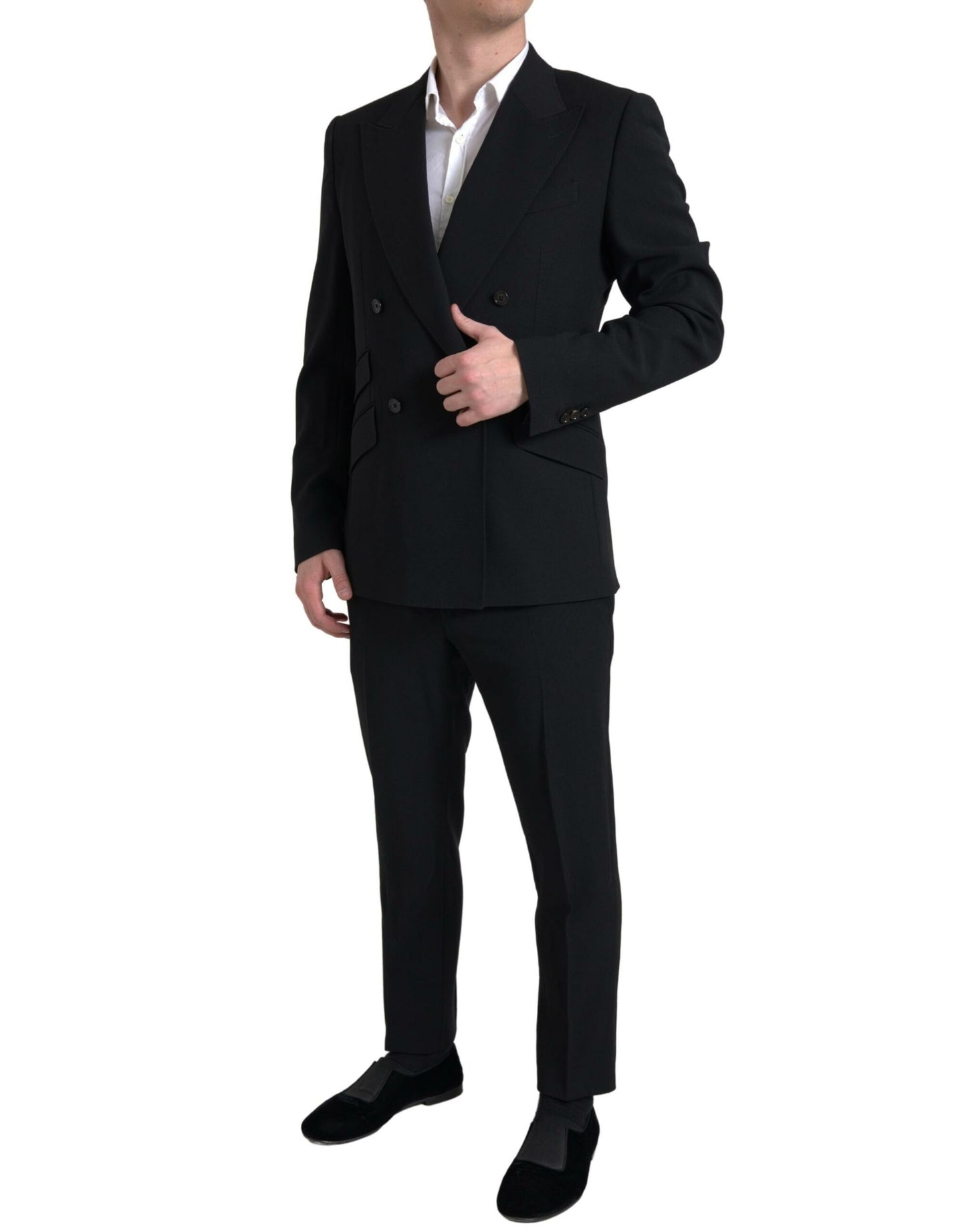 Dolce & Gabbana Eleganter Slim Fit Zweireiher