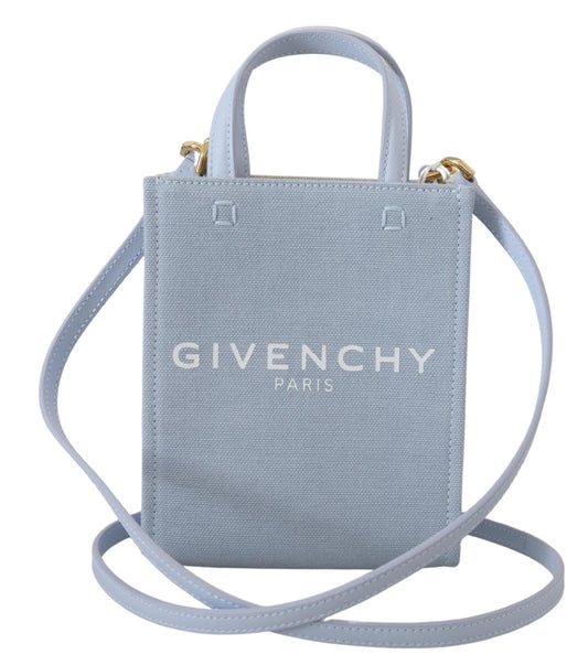 Givenchy Chic pilvensininen puuvillainen minilaukku