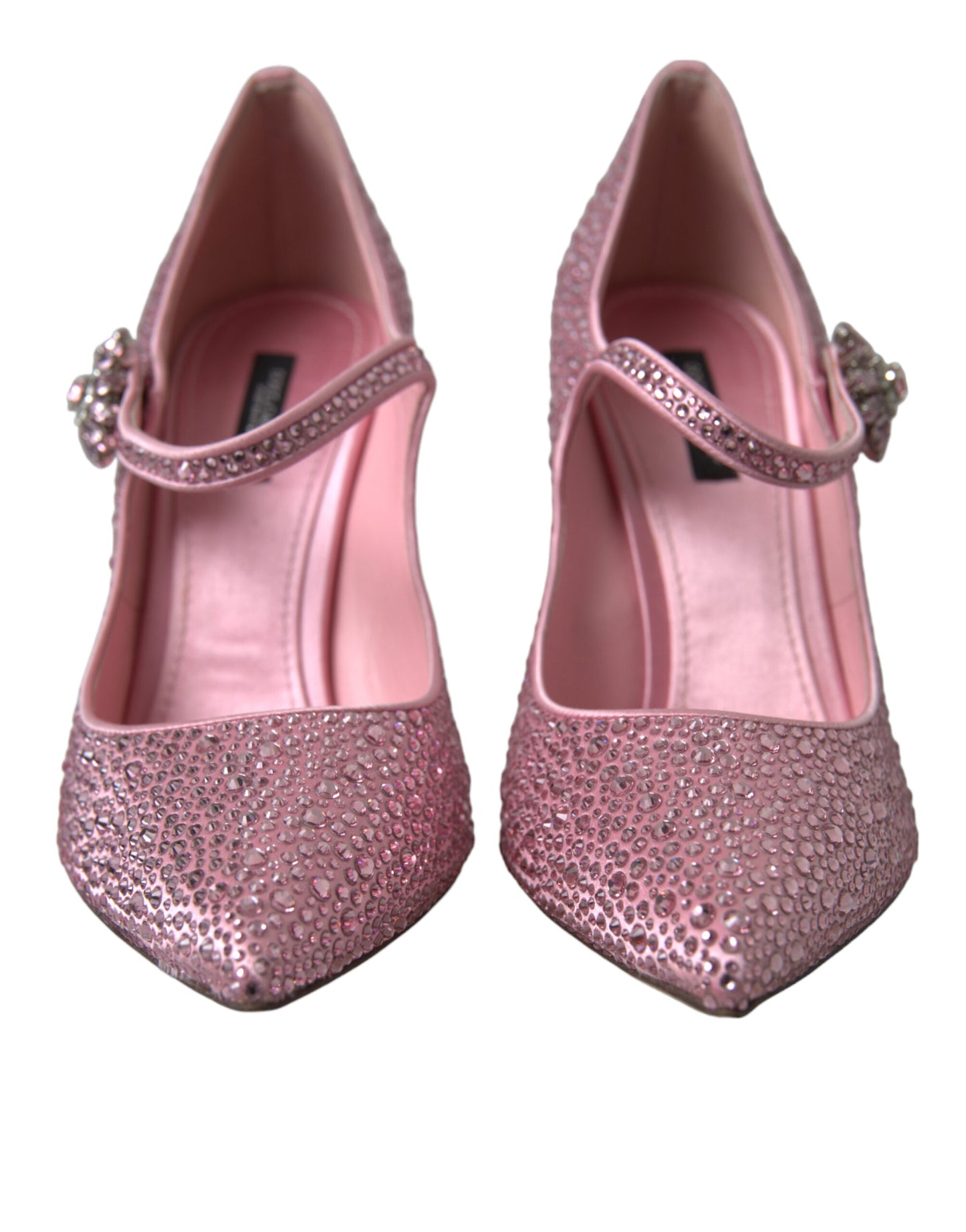 Dolce &amp; Gabbana Charming Pink Crystal Pumps