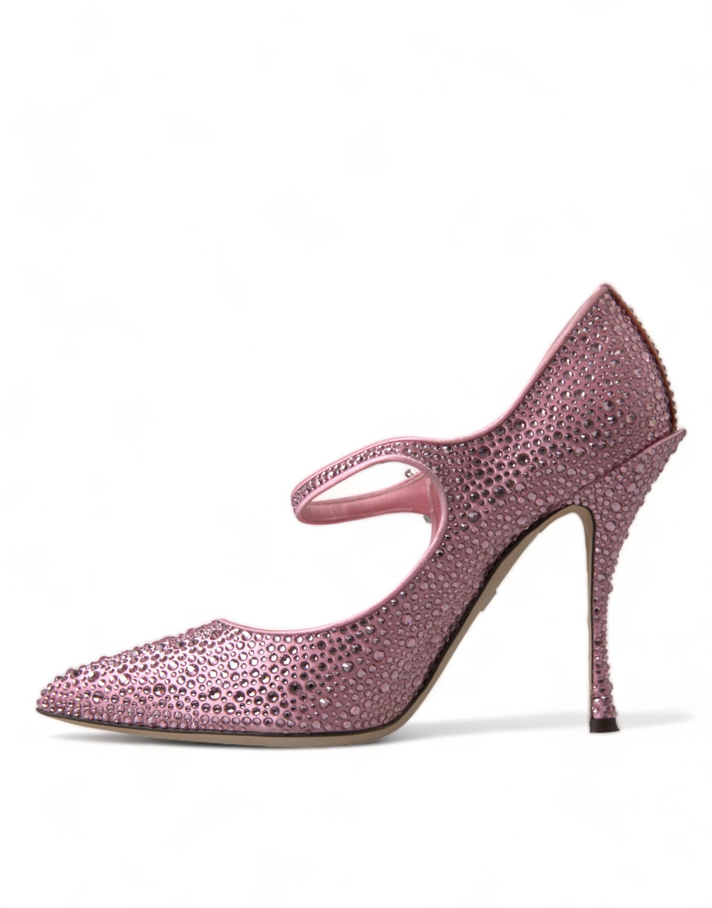 Dolce &amp; Gabbana Charming Pink Crystal Pumps