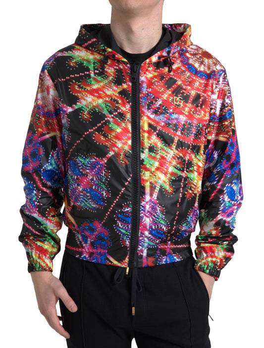 Dolce &amp; Gabbana Multicolor Zip Hoodie