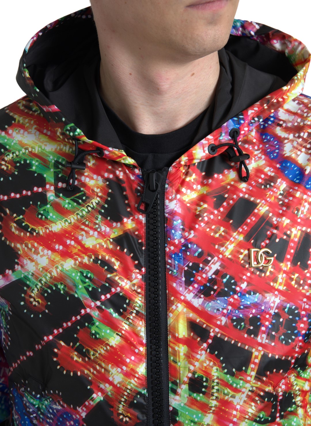 Dolce &amp; Gabbana Multicolor Zip Hoodie