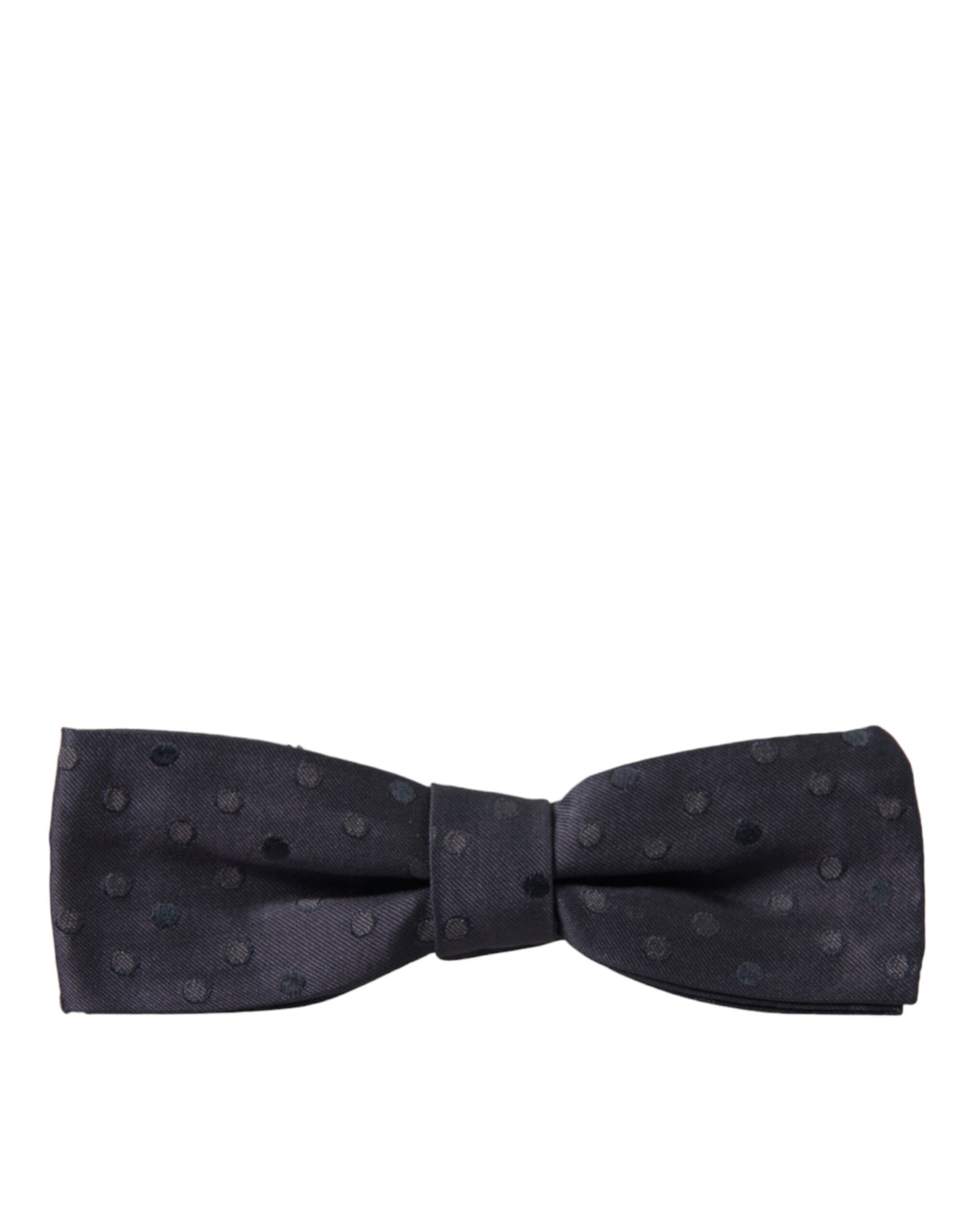 Dolce &amp; Gabbana Elegant Polka Dot Silk Bow Tie